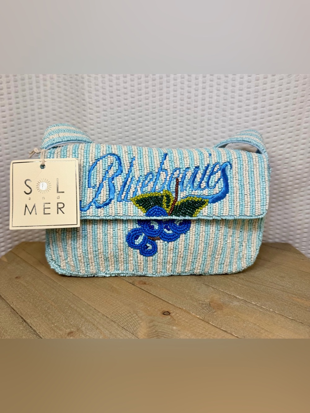 Viral TJMaxx & Marshalls Beaded SOL and MER Beaded Blueberry Bag!!